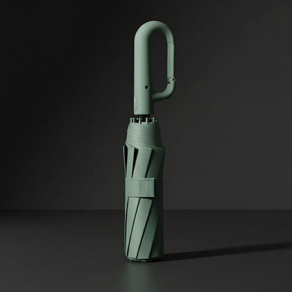 Ring Buckle Design 20 Rib Fully Automatic Umbrella for Men Folding Extra Large Strong Strong WOMEN'S Sunshade Double Umbrella