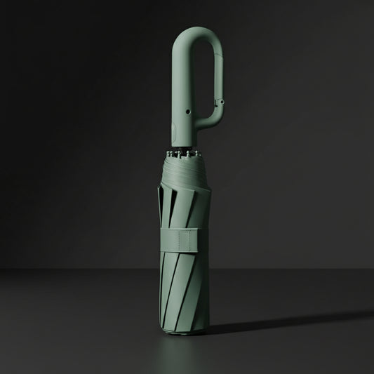 Ring Buckle Design 20 Rib Fully Automatic Umbrella for Men Folding Extra Large Strong Strong WOMEN'S Sunshade Double Umbrella