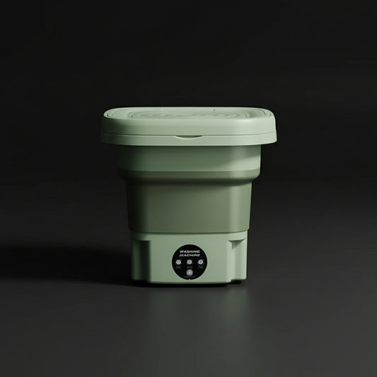 8L Portable Washing Machine Student Dormitory Underwear Socks Mini Cleaning Machine Small Folding Laundry Bucket Washing Machine