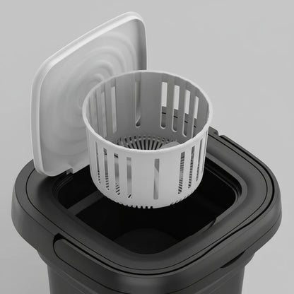 8L Portable Washing Machine Student Dormitory Underwear Socks Mini Cleaning Machine Small Folding Laundry Bucket Washing Machine