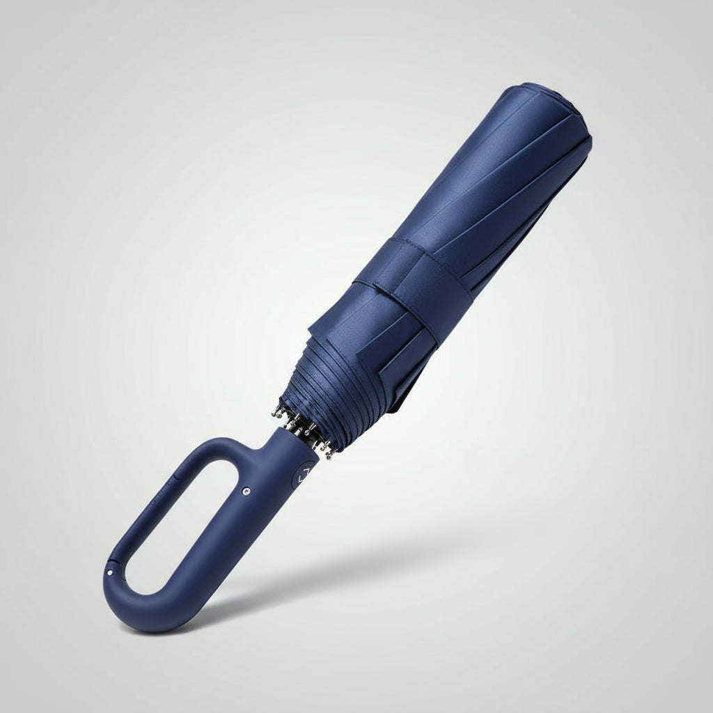 Ring Buckle Design 20 Rib Fully Automatic Umbrella for Men Folding Extra Large Strong Strong WOMEN'S Sunshade Double Umbrella