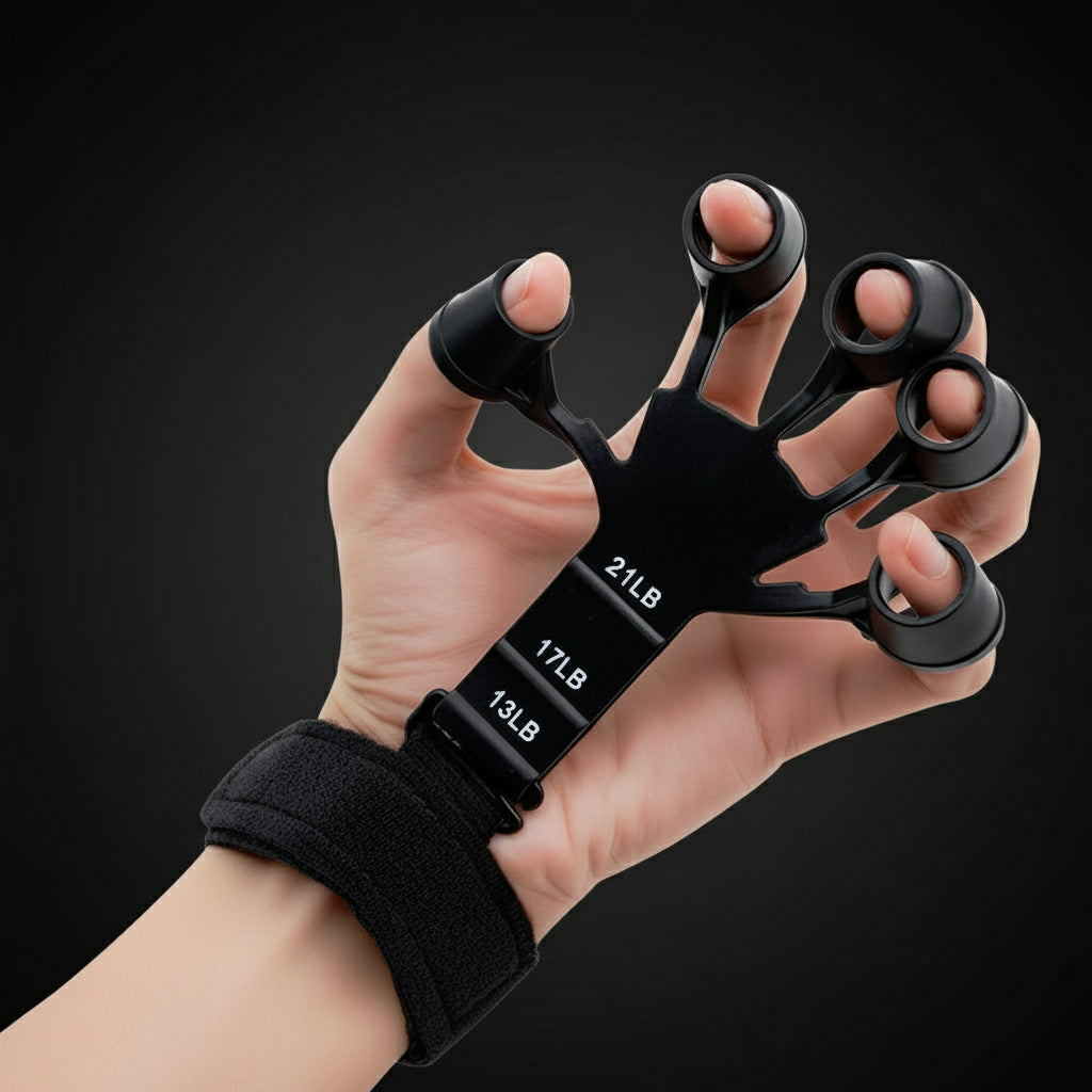 New Silicone Finger Trainer 5 Finger Wrist Stretcher Finger Strength Recovery Flexion and Extension Vein Trainer