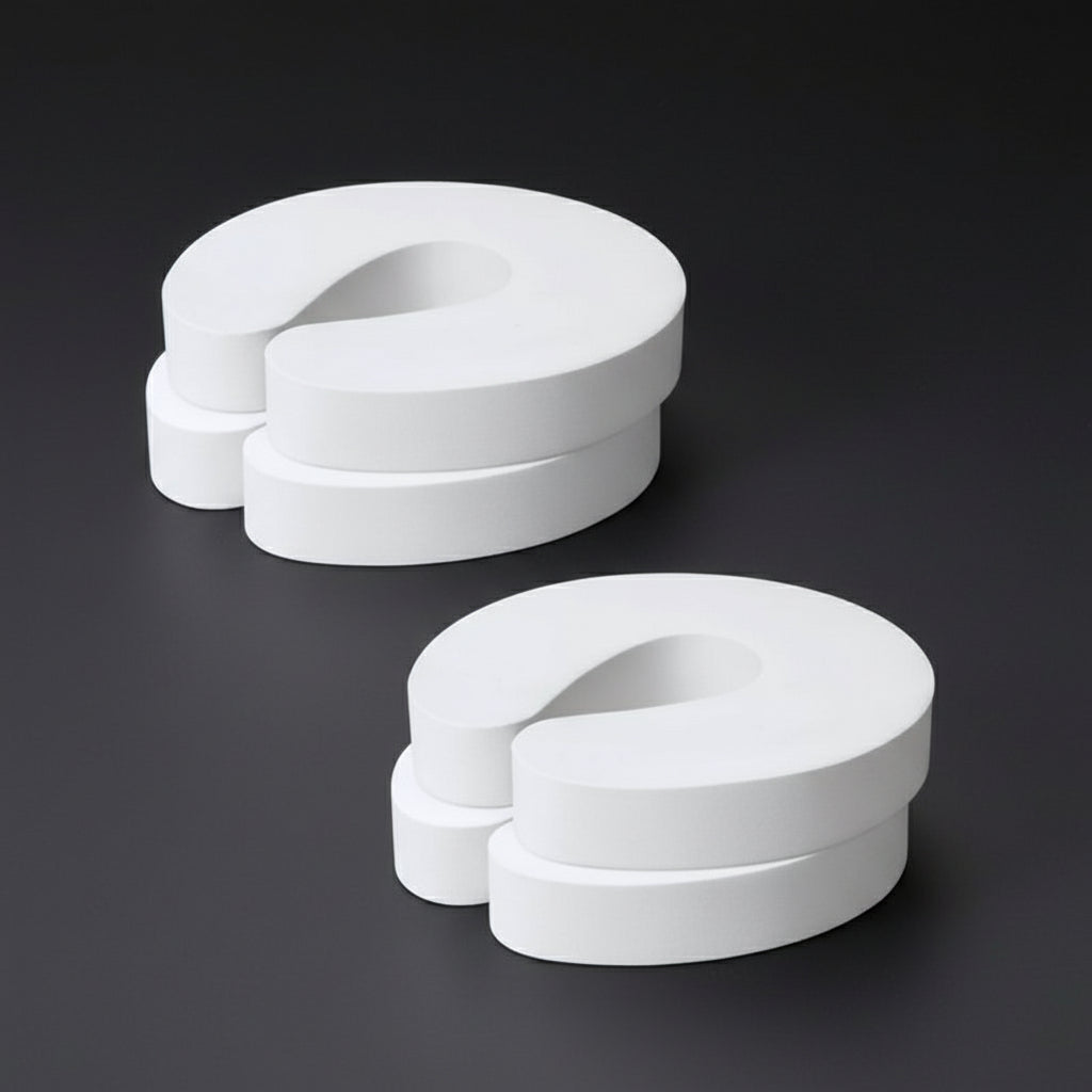 4Pcs Door Finger Pinch Guards Baby Proof Doors Slam Stopper Extra Soft Foam Sleek Design Child Safety Baby Safety Finger Protect