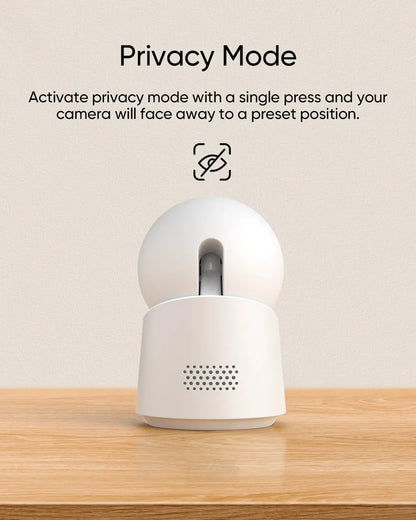 Security Indoor Cam C220 2K Resolution Security Camera with 360° PTZ Plug-In Security Indoor Camera with Wi-Fi Human