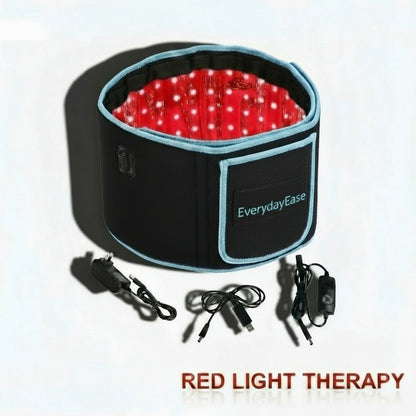 105PCS LED Red Light Therapy Belt 660Nm&850Nm near Infrared Heating Pad Portable Light Therapy Device Wearable for Body