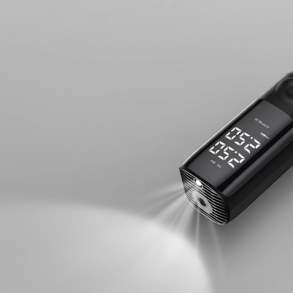 Car Tire Air Pump 12V 150PSI Air Compressor Portable Wired Electric Inflator for Car Motorcycle Bicycle with Extended Power Cord