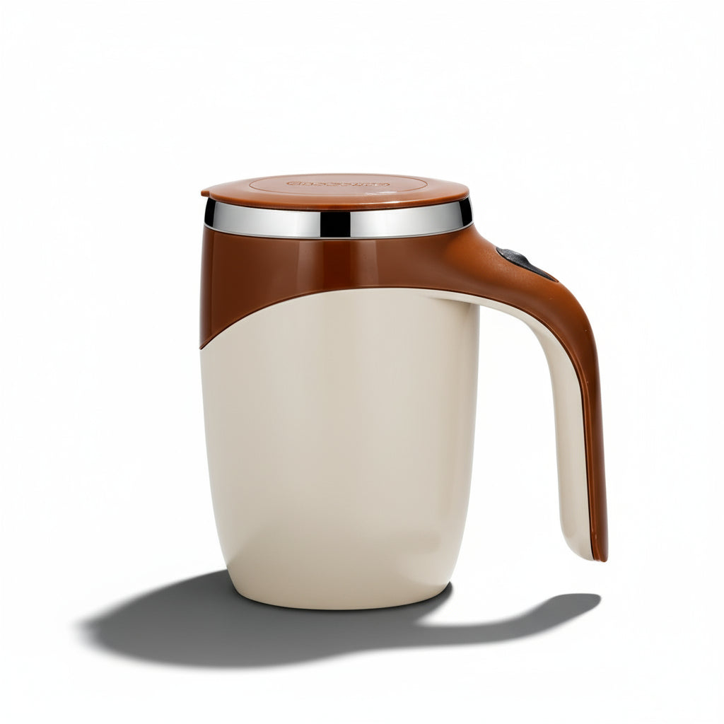 Automatic Stirring Cup Mug Rechargeable Portable Coffee Electric Stirring Stainless Steel Rotating Magnetic Home Drinking Tools