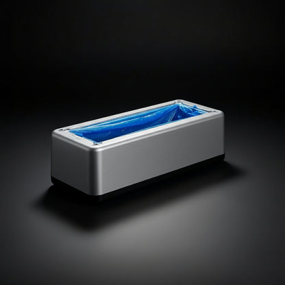 Automatic Shoe Cover Machine With100Pcs Disposable Shoe Covers Portable Automatic Shoe Cover Dispenser T Buckle for Home Office