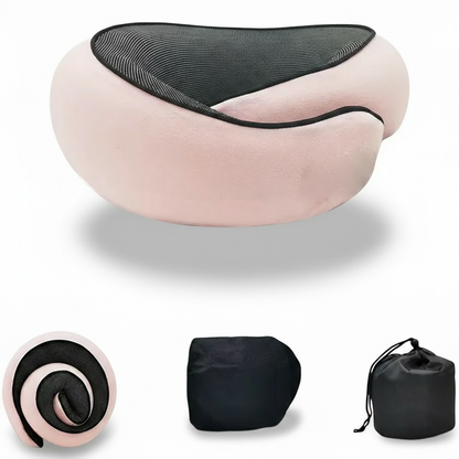 Famous Ergonomic Memory Foam Travel Pillow