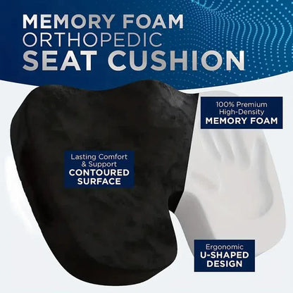 Travel Seat Cushion Memory Foam U-Shaped Pillow