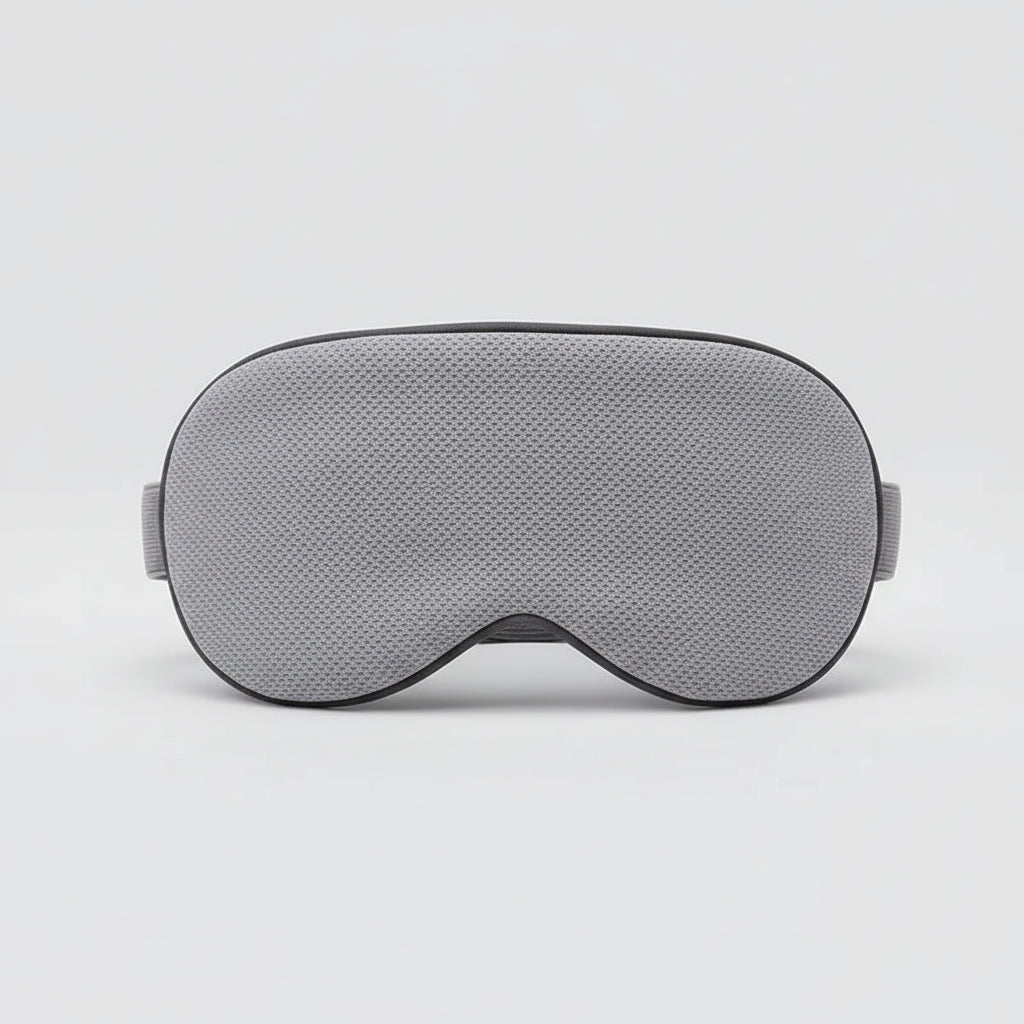 Sleeping Eye Mask Korean Style Ice Silk Warm and Cool Dual Use Adjustable Travel Light Blocking Breathable Eye Mask