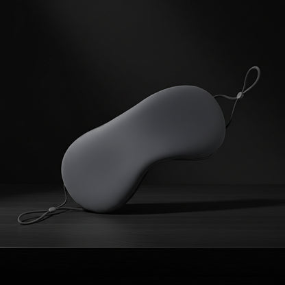 Sleeping Eye Mask Korean Style Ice Silk Warm and Cool Dual Use Adjustable Travel Light Blocking Breathable Eye Mask
