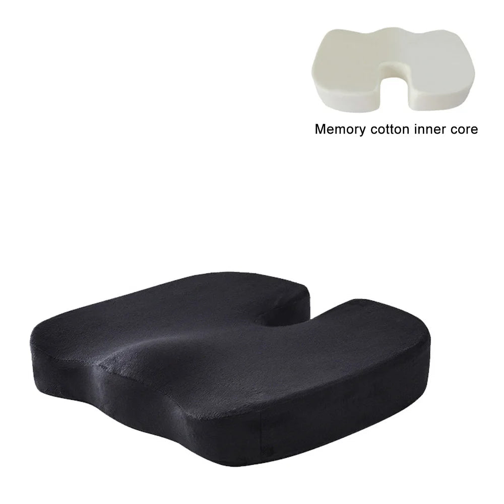 Travel Seat Cushion Memory Foam U-Shaped Pillow
