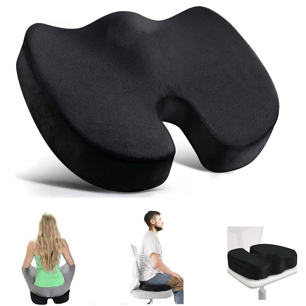 Travel Seat Cushion Memory Foam U-Shaped Pillow
