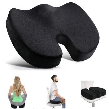 Travel Seat Cushion Memory Foam U-Shaped Pillow