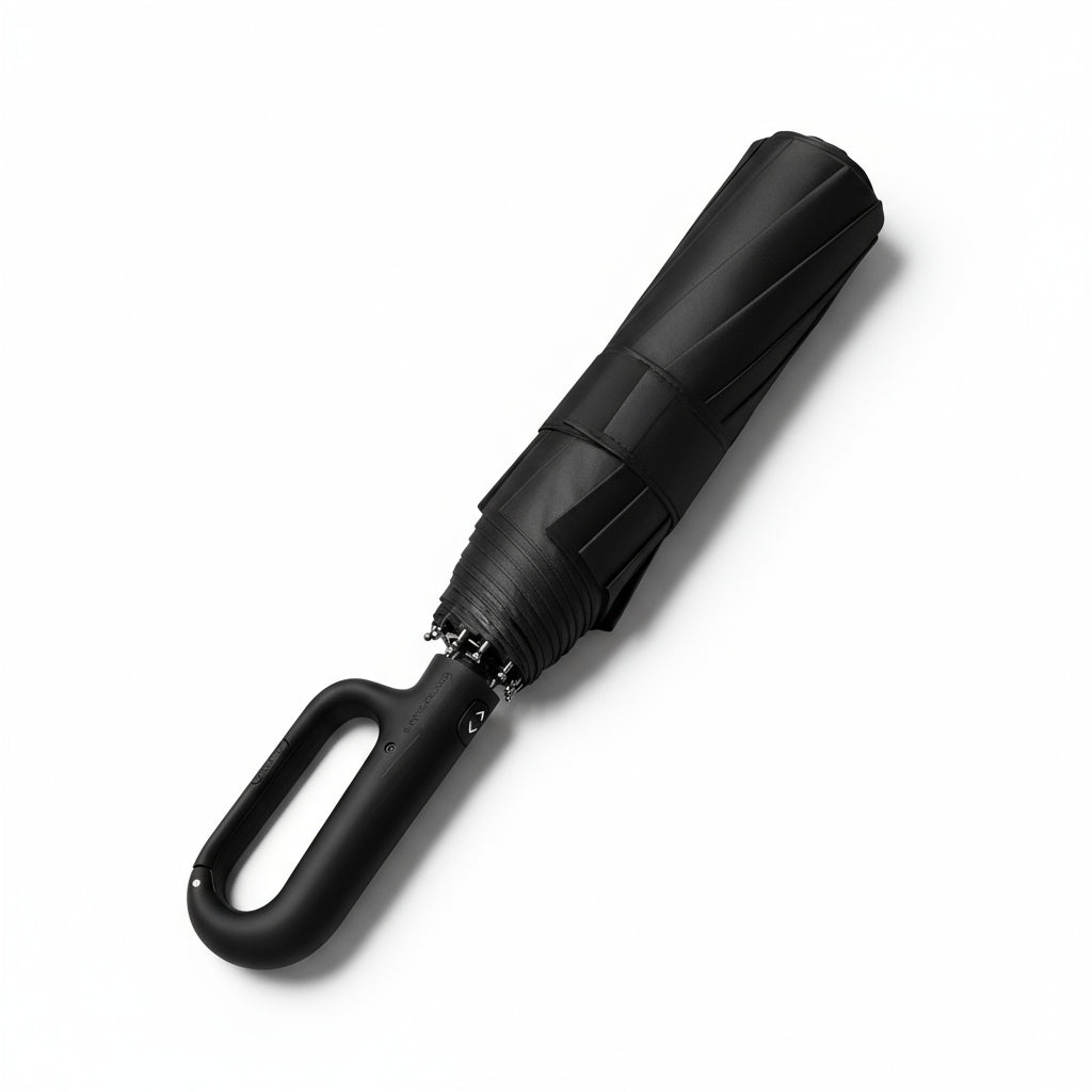 Ring Buckle Design 20 Rib Fully Automatic Umbrella for Men Folding Extra Large Strong Strong WOMEN'S Sunshade Double Umbrella