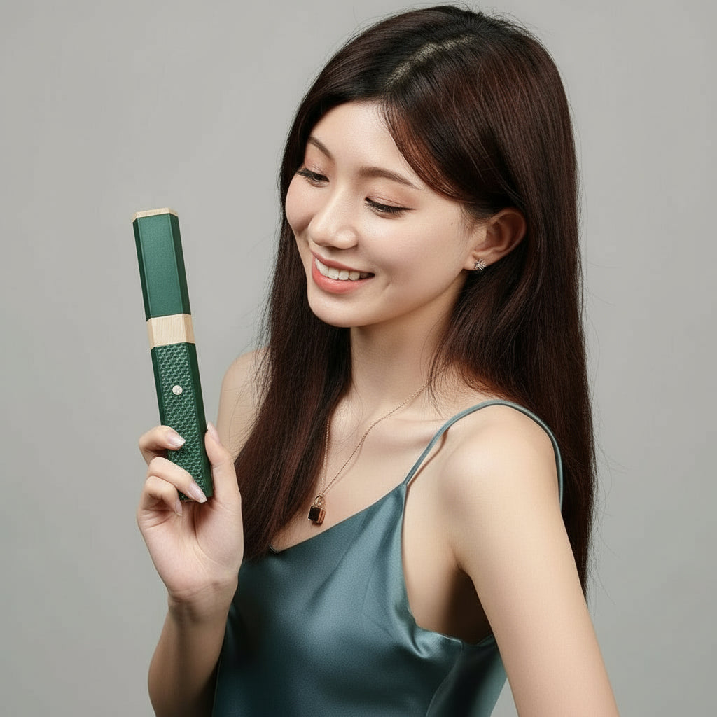 Cordless Mini Usb Hair Straightener Fast Heating Three Temperatures Adjustable Travel Hair Portable Straightener K8F0