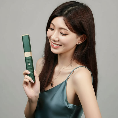 Cordless Mini Usb Hair Straightener Fast Heating Three Temperatures Adjustable Travel Hair Portable Straightener K8F0