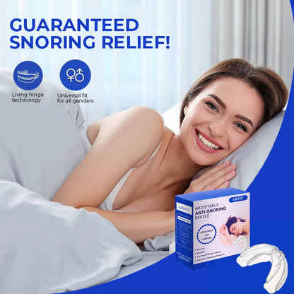 Anti-Snoring Mouth Guard - Bpa-Free Dental Night Protector to Stop Snoring & Teeth Grinding, Sleep Aid Device for Adults