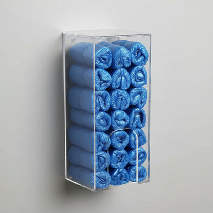 Automatic Shoe Cover Machine With100Pcs Disposable Shoe Covers Portable Automatic Shoe Cover Dispenser T Buckle for Home Office